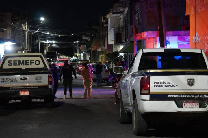 Joven es acribillado a balazos en la colonia E Porvenir de Zamora