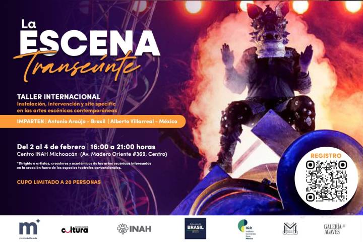 Invita SeCultura Morelia a taller internacional de artes escénicas ‘La Escena Transeúnte'