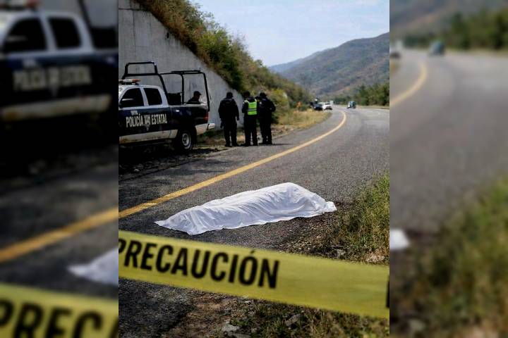 Ejecutan a adulto mayor a un costado de la Autopista Siglo XXI, en límites de Guerrero y Michoacán