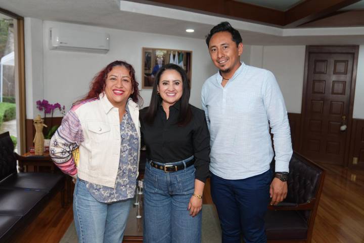 Gladyz Butanda teje puentes institucionales con alcaldes de Michoacán