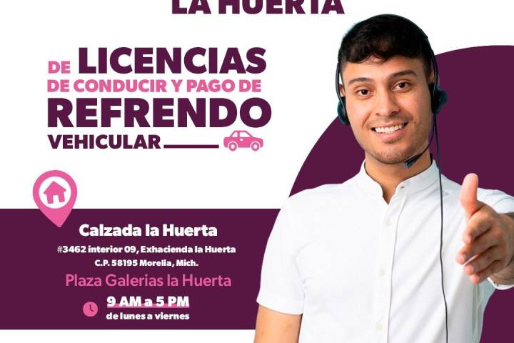 Nuevo módulo para tramitar licencias de conducir y pagar refrendos en Morelia: Luis Navarro