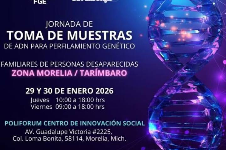 FGE invita a participar en la 1ª Jornada de Toma de Muestras de ADN