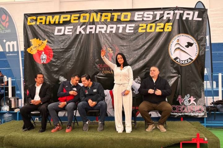 Lucila Martínez refrenda su compromiso con el impulso al deporte y las juventudes en Morelia