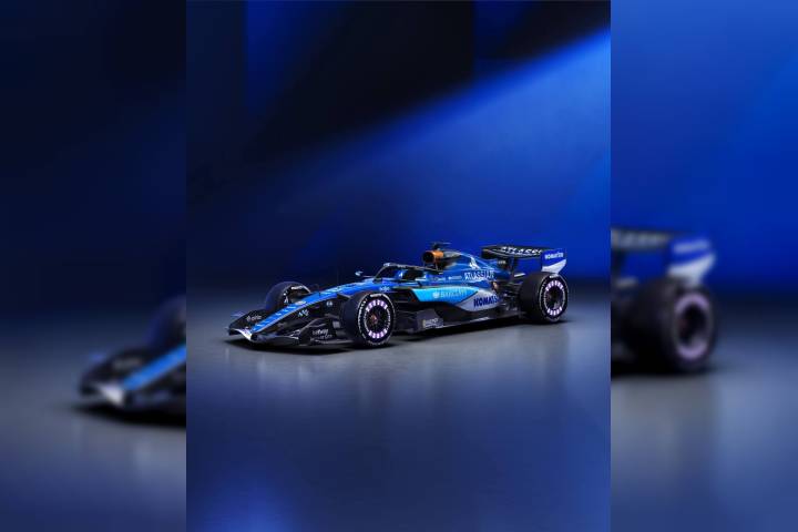 Presenta Williams auto F1