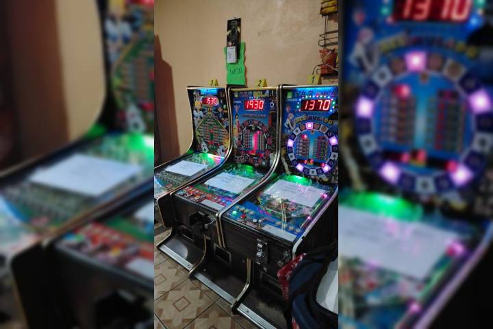 Aseguran FGE y SSP 107 máquinas tragamonedas; merman más de 1.4 mdp al crimen
