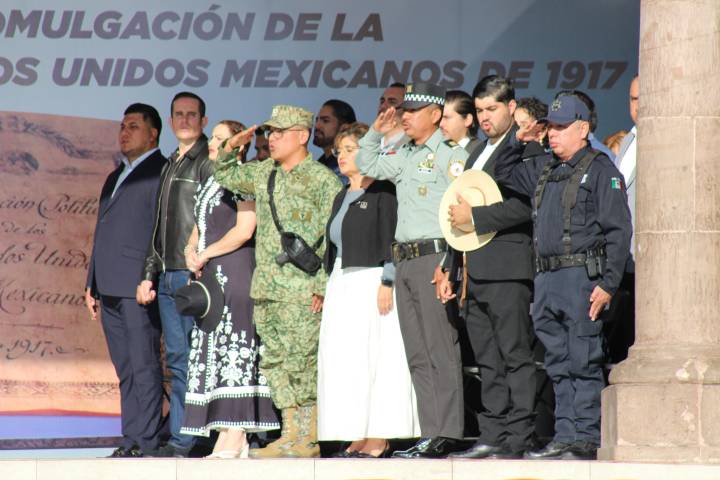 Homenaje a la Constitución en Uruapan
