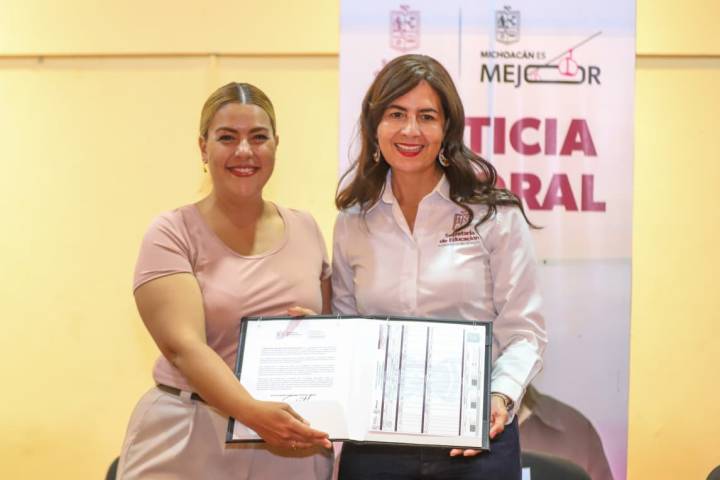 Justicia laboral y apoyo federal transforman la educación en Michoacán: Gabriela Molina