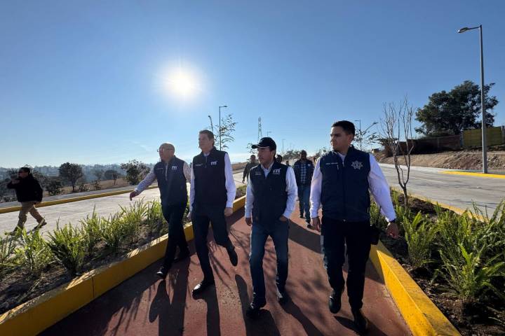 Revisa Alfonso Martínez últimos detalles de la avenida Amalia Solórzano