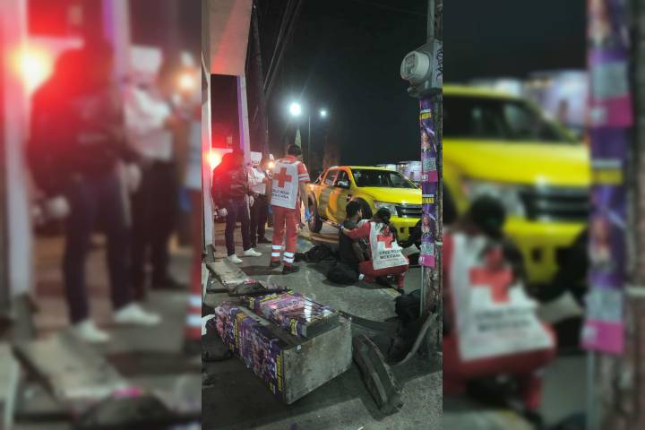 Accidente de tránsito deja un motociclista herido sobre avenida Periodismo, en Morelia