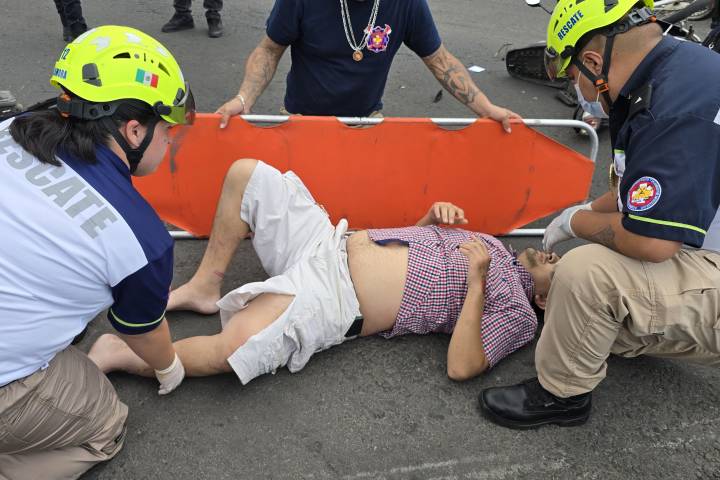 Motociclista herido en aparato accidente, en Zamora
