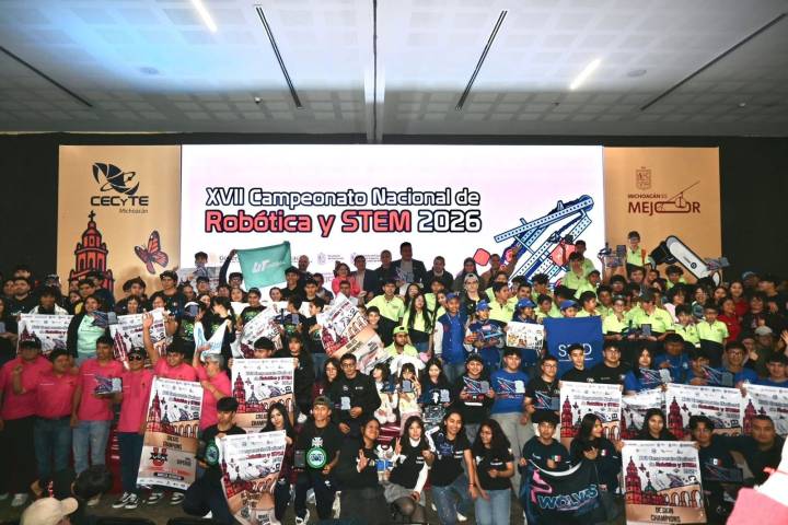 Cecytem asegura tres lugares para el Mundial de Robótica 2026