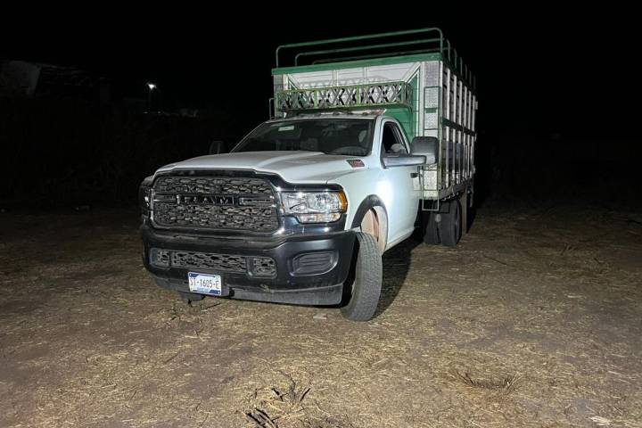 En La Piedad, ejecuta FGE cateo y asegura dos vehículos con reporte de robo
