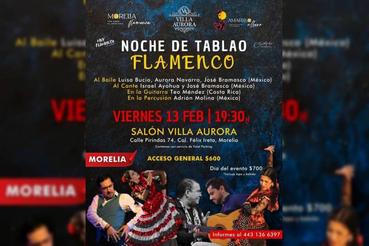 Noche de Tablao Flamenco en Morelia: Un Espectáculo Imperdible