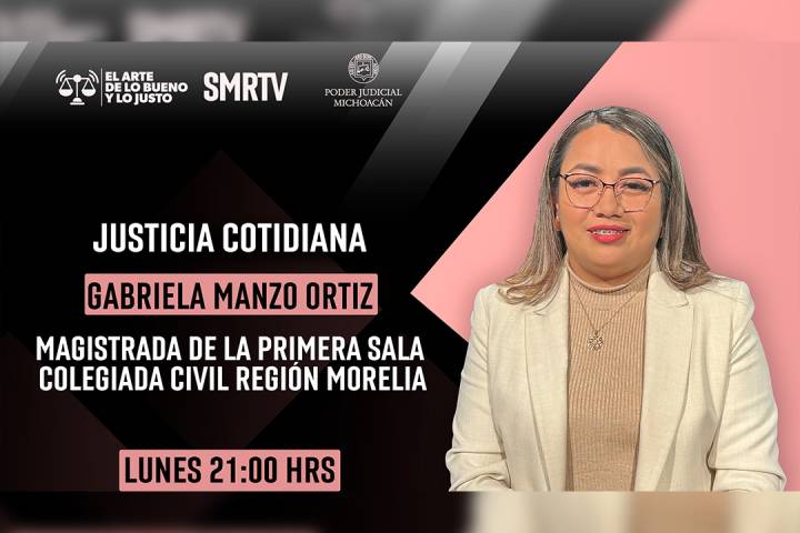 La justicia cotidiana promueve procesos ágiles y conciliatorios entre la ciudadanía: magistrada Gabriela Manzo