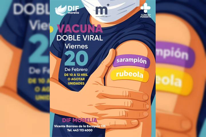 Convoca Paola Delgadillo a jornada de vacunación gratuita para prevenir sarampión y rubéola