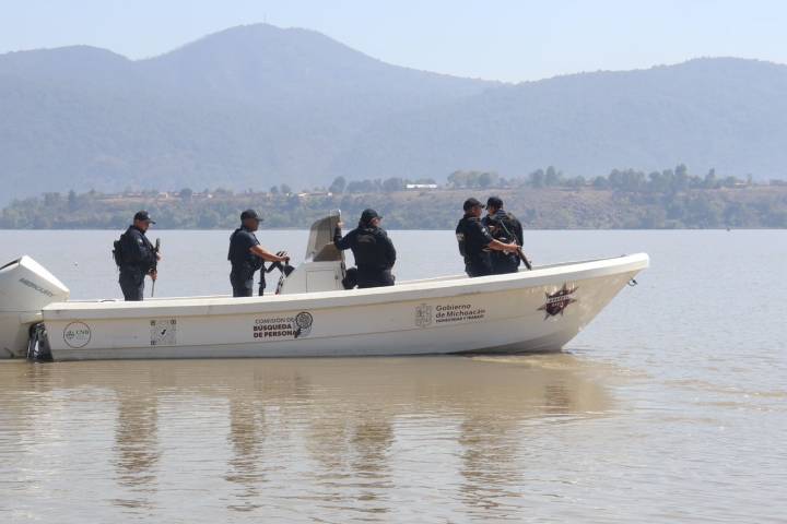 Guardia Civil mantiene operativo para prevenir extracción ilegal de agua en el lago de Pátzcuaro