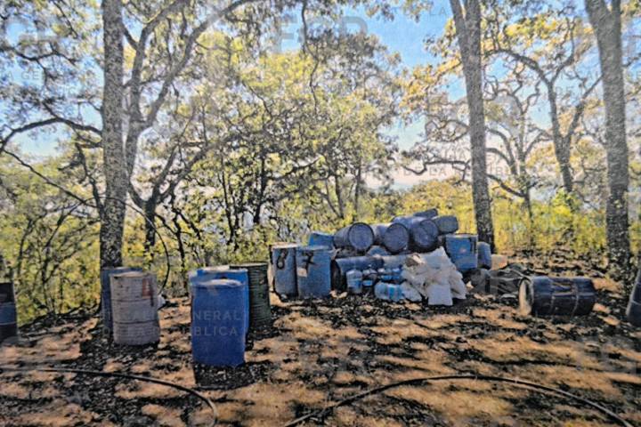 FGR integra carpeta de investigación por el aseguramiento de un predio donde se localizaron posibles precursores químicos