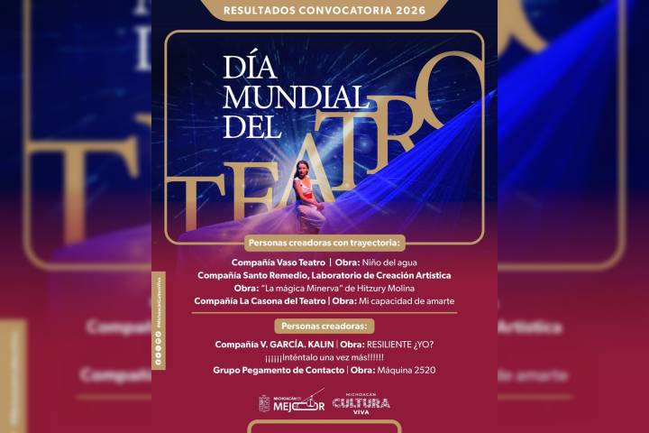 Conoce las obras que podrás disfrutar en el Día Mundial del Teatro: Secum