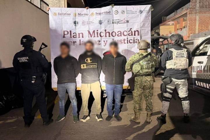 Detenidos en Jiquilpan estarían relacionados con los disparos con arma de fuego contra la alcaldía el 22 de febrero