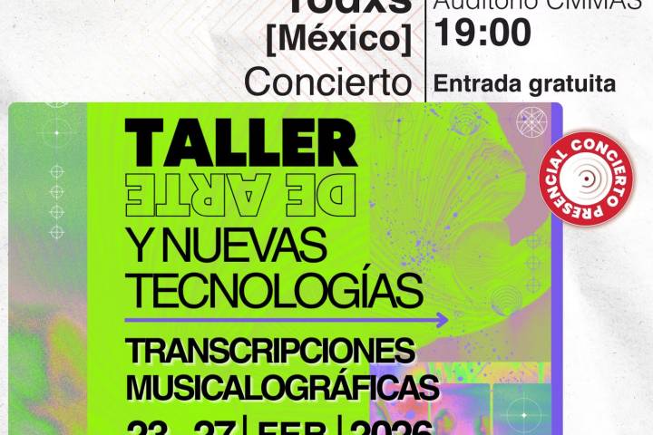 Reúne las obras creadas en el Taller de Arte y Nuevas Tecnologías del Festival Arte para Todxs