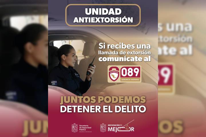 SSP crea nueva unidad de combate a la extorsión en todas sus modalidades