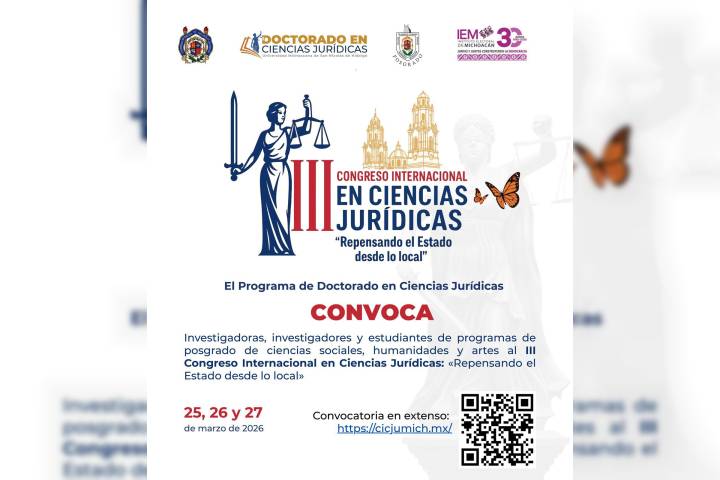 Impulsan el III Congreso Internacional en Ciencias Jurídicas