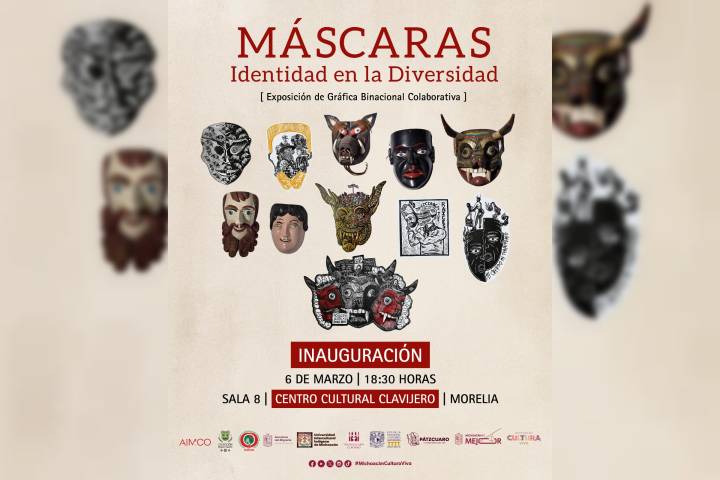 "Máscaras: Identidad en la Diversidad", nueva exposición en el Centro Cultural Clavijero