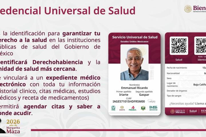 En abril inicia credencialización del Servicio Universal de Salud; "va a permitir un mejor sistema de salud"