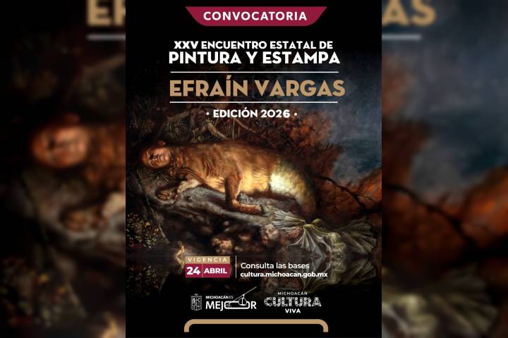 ¡Atención artistas! Habrá 220 mil pesos para el Encuentro de Pintura y Estampa