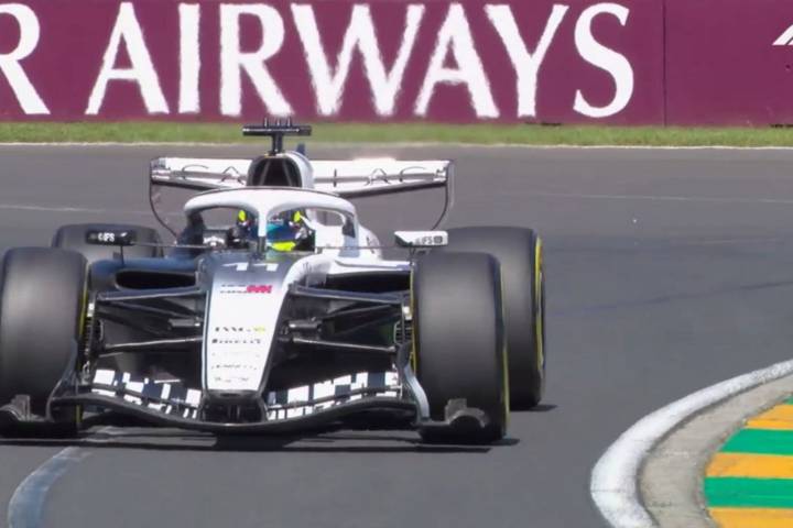 Desafortunada FP1 para Checo Pérez