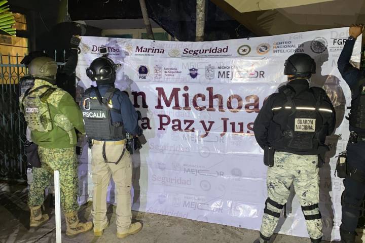 Cumplimenta FGE orden de cateo en Zamora; asegura droga y detiene a un hombre