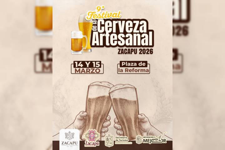 Todo listo para el Festival de la Cerveza Artesanal en Zacapu