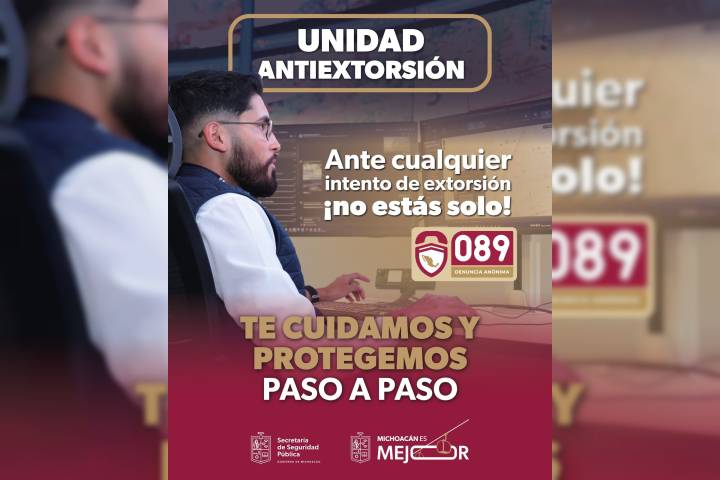 Unidad Antiextorsión evita que 217 mdp terminen en manos de delincuentes: SSP