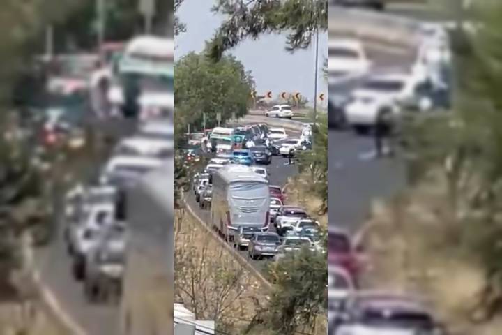 Se registra choque entre auto particular y patrulla de la Policía Morelia en Ciudad Salud
