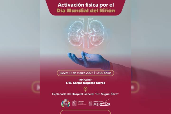 SSM promueve la activación física en el Día Mundial del Riñón