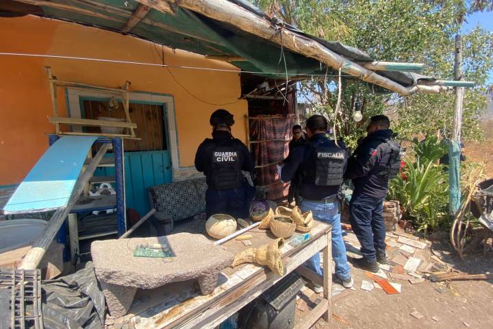 Ejecuta FGE cateos en Morelia, Uruapan y Huetamo; aseguran droga y detienen a dos personas