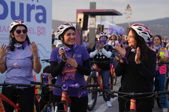 Las mujeres rodamos seguras en Av. del Molcajete: Gladyz Butanda