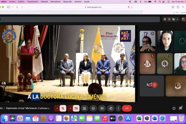 UMSNH y Secretaría de Cultura del Gobierno de México arrancan Diplomado "Michoacán. Culturas comunitarias y cultura de paz"