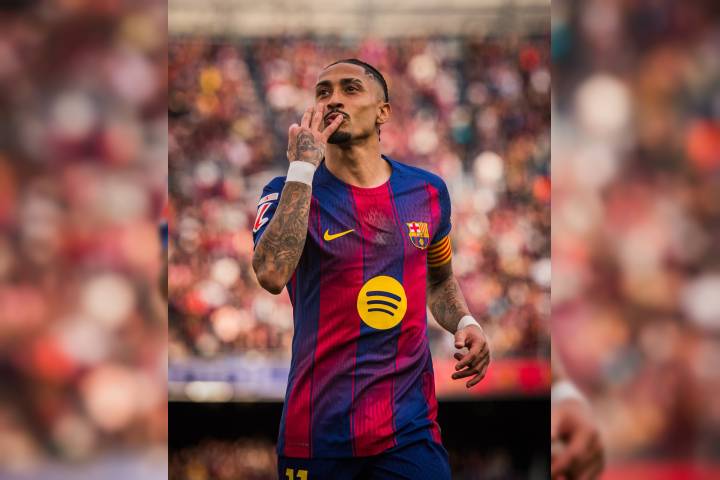 Raphinha guiá al Barca