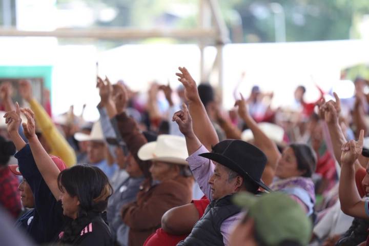 IEM acompaña renovación de Concejo de autogobierno comunal indígena de Donaciano Ojeda