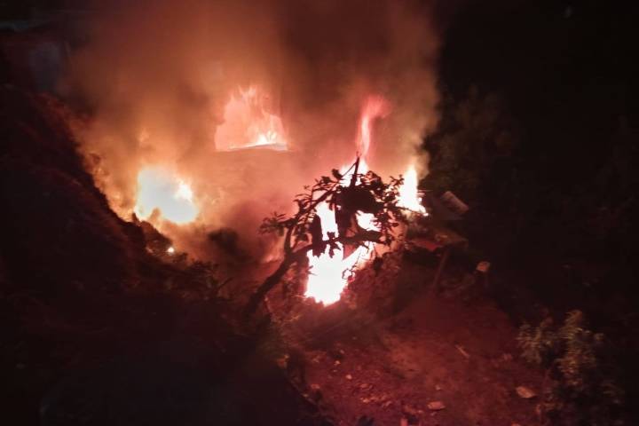 Ocurre incendio en domicilio de Zitácuaro