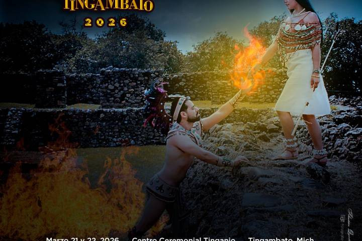 Vive el rescate de rituales ancestrales en el Festival Prehispánico de Tingambato