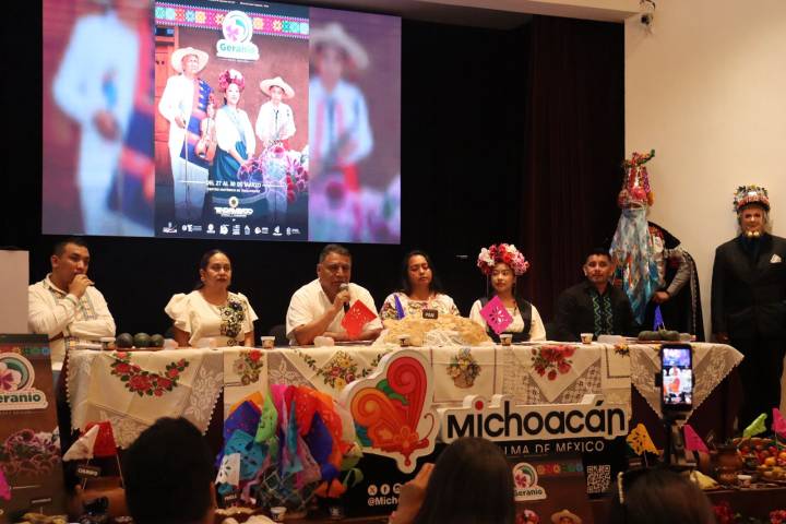 Tingambato se llenará de color con su Feria del Geranio: Sectur