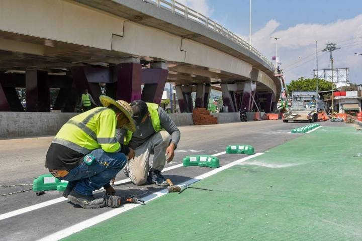 Cuenta regresiva en Uruapan; este mes concluye la obra del distribuidor vial "La Hielera"