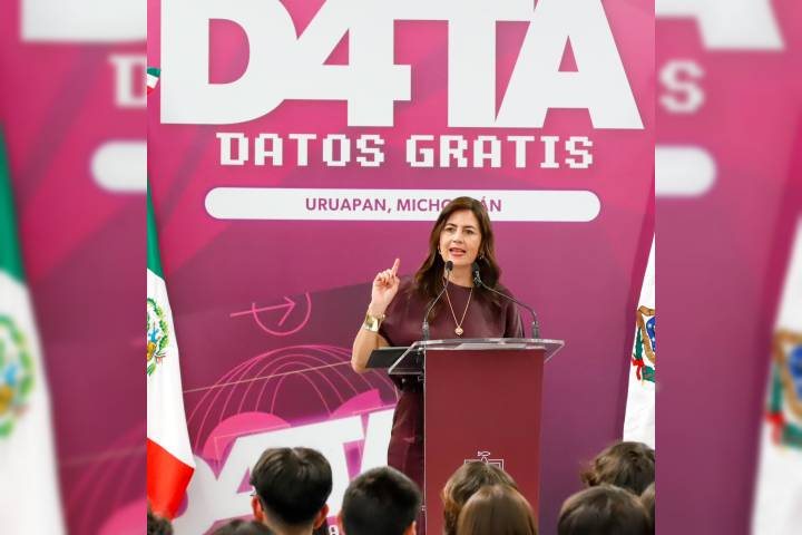 Recibe tu chip D4TA también al interior del estado: Gabriela Molina