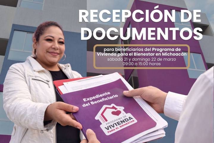Asegura el patrimonio de tu familia y acude a concluir tu trámite de Vivienda para el Bienestar