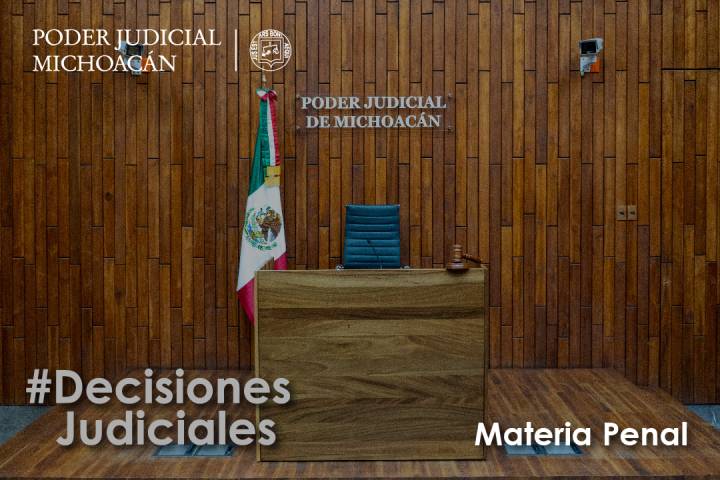 Juez de Morelia dicta 108 años de prisión por los delitos de secuestro agravado y violación agravada