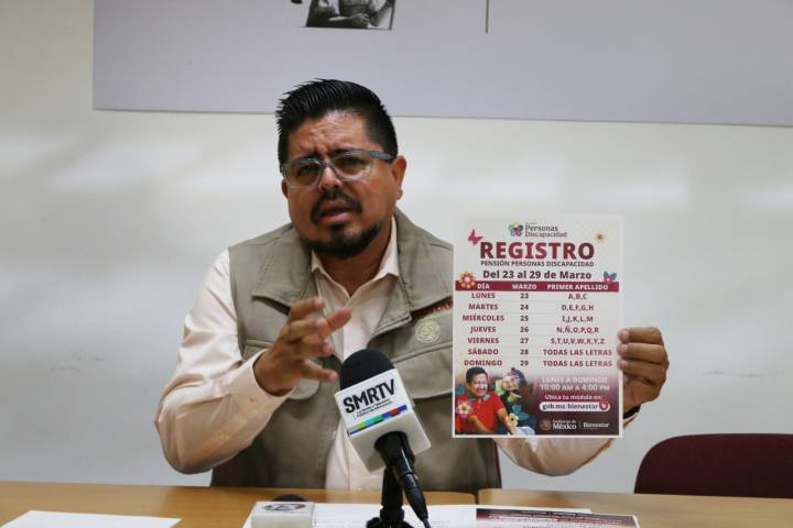 En Michoacán, abre registro a la Pensión para Personas con Discapacidad