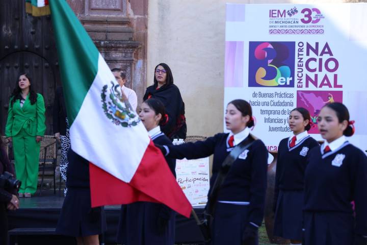 Presenta el IEM el 3er Encuentro Nacional de Buenas Prácticas en Educación Cívica "Educar para participar"