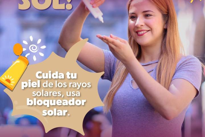 ¡Protégete del sol! SSM emite recomendaciones para prevenir quemaduras
